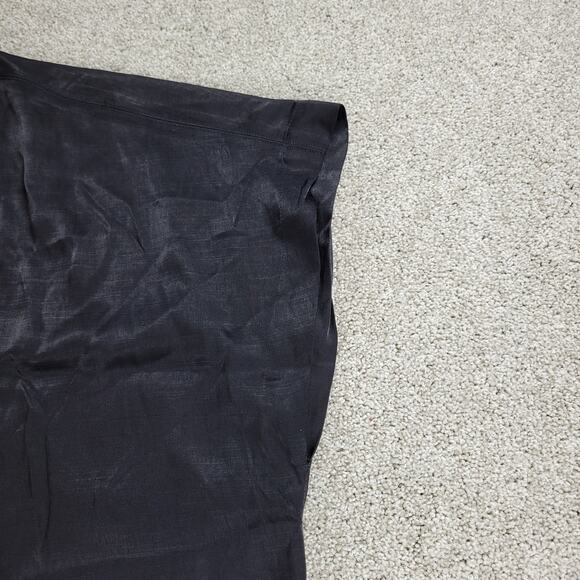 H&M Top Womens Medium Black V-Neck Sleeveless Loose Blouse Casual - Picture 11 of 12